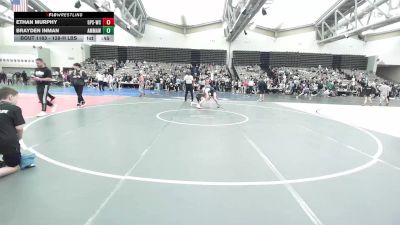 128-H lbs Consi Of 32 #1 - Ethan Murphy, GPS Wrestling Club vs Brayden Inman, AMERICAN MMA AND WRESTLING