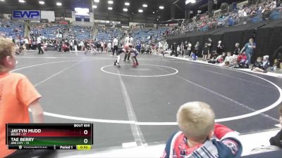 61 lbs Quarterfinal - Jaytyn Mudd, Beloit vs Tae Berry, Ark City