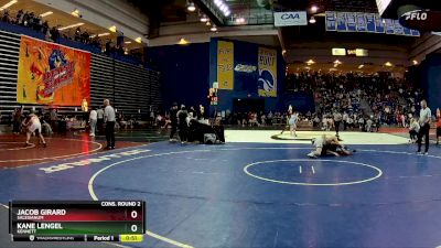 144 lbs Cons. Round 2 - Kane Lengel, Kennett vs Jacob Girard, Salesianum