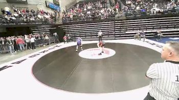 6A 144 lbs Champ. Round 1 - Cohen Mortensen, American Fork vs Brooks Hansen, Lehi