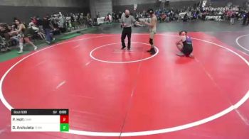 114 lbs Consolation - Avianca Guzman, Gem City Grapplers vs Abel Flowers, High Elevation WC