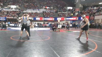 A - 285 lbs Champ. Round 1 - Jesse James, Corvallis vs Toryn Gonzalez, Sidney / Fairview