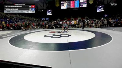 285 lbs Cons. Rd Of 32 - Hans Wiederkehr, NY vs Jericoh Powe, MI