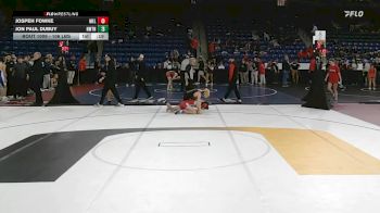 106 lbs Round Of 64 - Jospeh Fowke, Melrose vs Jon Paul Dubuy, Newton North