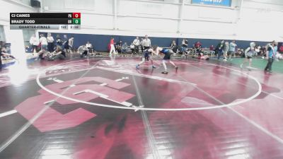 C-120 lbs Quarterfinal - Cj Caines, PA vs Brady Todd, OH
