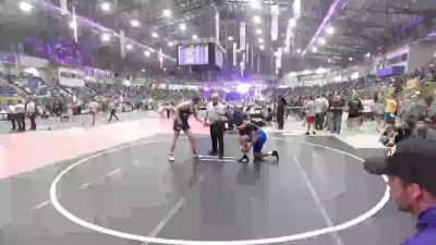 200 lbs Round Of 32 - Charger Bentley, University Middle School vs Jevon Armenta, Kearney Middle School