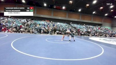 145 lbs Cons. Semi - Justine Perez, Golden West vs Ava Risner, Kelso