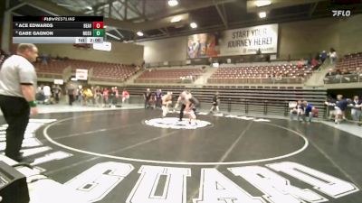 2A 132 lbs Champ. Round 1 - Ace Edwards, Beaver vs Gabe Gagnon, North Summit