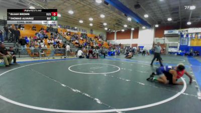 150 lbs Cons. Semi - Elijah Brown, Patriot vs Thomas Alvarez, Mayfair