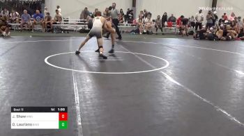 120 lbs Prelims - Jason Shaw, King Select vs Dylan Lauriano, Bayou Elite WC