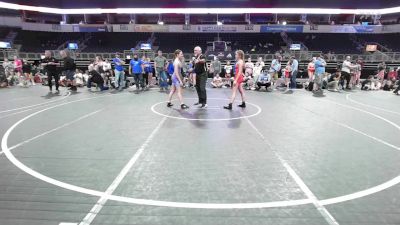 112 lbs 3rd Place - Alexis Ilnicky, Mowest Fire Dragons vs Madeline Huggans, Rogue Warrior Wrestling