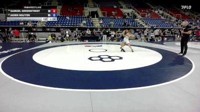 94 lbs Cons. Rd Of 16 - Samuel Greenstreet, OR vs Jaden Nguyen, WA