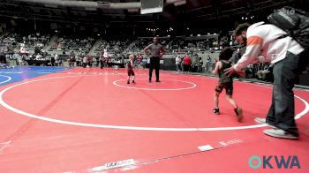 40 lbs Consi Of 16 #2 - Jose Hernandez, Black Fox Wrestling Club vs Jett Hamm, Pocola Youth Wrestling