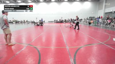 85 lbs Rr Rnd 3 - Easton Neumoyer, Kraken - EL vs Miles Maes, Team RJN - EL