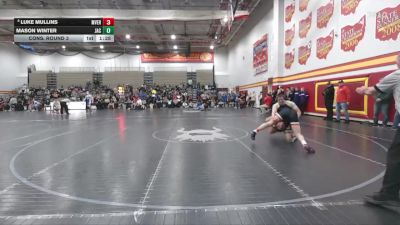 190 lbs Cons. Round 3 - Luke Mullins, Mount Vernon vs Mason Winter, Jackson