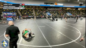 106 lbs Cons. Round 2 - Jarrell Walsh, Creighton Preparatory School vs Vienney Nakaabale, Staley