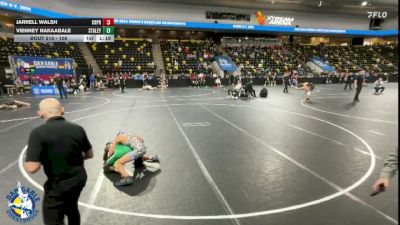 106 lbs Cons. Round 2 - Jarrell Walsh, Creighton Preparatory School vs Vienney Nakaabale, Staley