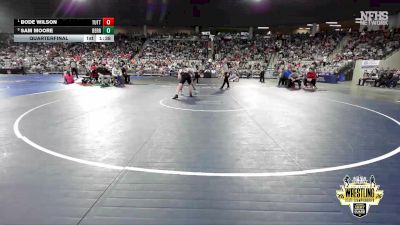B4A-144 lbs Quarterfinal - Bode Wilson, Tuttle vs Sam Moore, Berryhill