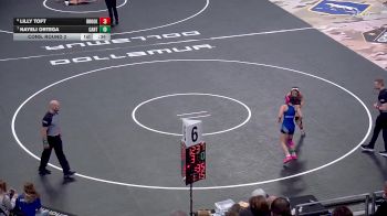 115 lbs Cons. Round 2 - Nayeli Ortega, Canton vs Lilly Toft, Brookings