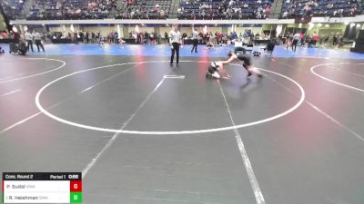 5th - 6th grade - 108 Cons. Round 2 - Peyton Sudol, Iowa vs Ryker Heishman, Iowa