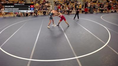 150 lbs Champ. Round 1 - Collin Rux, IL vs Braxton Bodart, WI