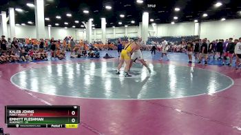 215 lbs Semis & 1st Wrestleback (8 Team) - Emmitt Fleshman, Alburnett vs Kaleb Johns, Funky Monkey