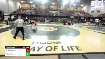 165 lbs Quarterfinal - Max Norman, Baylor School vs Benjamin Smith, New York Military