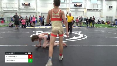 C-200 lbs Semifinal - Jake Conroy, PA vs Brayden Miiller, WV