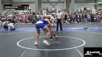 155 lbs Champ. Round 1 - Michael Moulden, Olathe East vs Elijah Torrez, Jr Wildcats