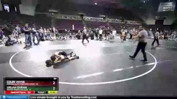 84 lbs Placement - Urijah Duran, Duran Wrestling Club vs Colby Payne, Pomona Elite/Wrecking Crew