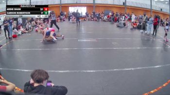 100 lbs Round 3 (4 Team) - Addie Shaw, Team Palmetto Pink vs Carson Robertson, Team Palmetto Purple