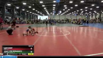 72 lbs Round 2 (6 Team) - Liam Kisby, Apex vs Vince Von Bernewitz, East Coast Elite