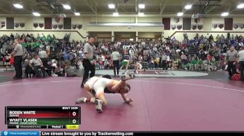 138 lbs 9th Place Match - Boden White, Denver vs Wyatt Vlasek, Prairie, Cedar Rapids