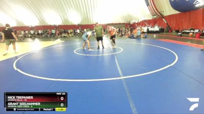 190 lbs Round 2 (16 Team) - Grant Seelhammer, Wadena-Deer Creek vs Nick Trepanier, Oconto Falls