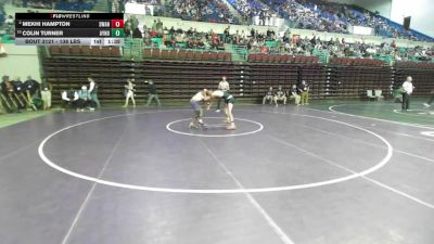 138 lbs Quarterfinal - Mekhi Hampton, Swansea vs Colin Turner, Aynor