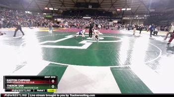 70 lbs Champ. Round 1 - Easton Chipman, Askeo International Mat Club vs Theron San, Cascade Christian Wrestling Club