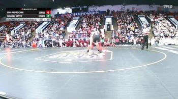 190 lbs Finals (8 Team) - Dylan Boone, Lowell vs Donny Hoyt, Eaton Rapids