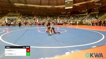 119 lbs Semifinal - Jakoby Clifton, Sallisaw JH vs Beckham Tibbles, Skiatook Youth Wrestling