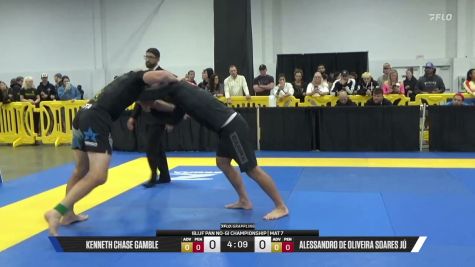 Alessandro De Oliveira Soares Jú vs Kenneth Chase Gamble 2026 Pan IBJJF Jiu-Jitsu No-Gi Championship