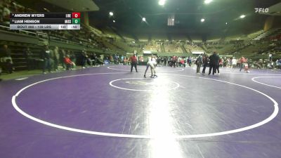 138 lbs 7th Place - Andrew Myers, Liberty vs Liam Henson, Mission Oak