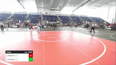 144 lbs Consi Of 8 #1 - Joseph Stewart, Northern Arizona Grapplers vs Jonathan Enderle, Monte Vista Takedown Club