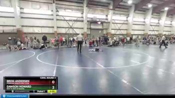 45 lbs Cons. Round 3 - Bron Andersen, Morgan Wrestling Club vs Dawson Howard, Box Elder Stingers