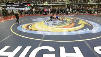 144 lbs Quarterfinal - Durkin Stankevich, Nonnewaug vs Dan Greaney, Leominster
