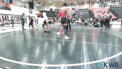 112 lbs Consolation - Emmit Fourkiller, Tahlequah Wrestling Club vs Ryan Bailey, Tahlequah Middle School