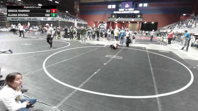 109 lbs Consolation - Grecia Ramirez, Silverback WC vs Alaina Dougal, Camel Kids