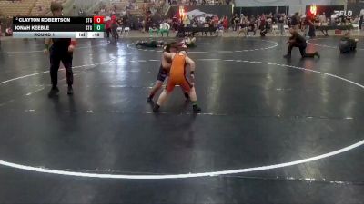 80 lbs Round 1 - Clayton Robertson, Seahawks Wrestling Club vs Jonah Keeble, GOVS Elite