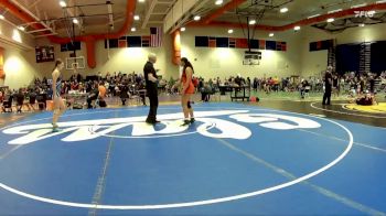 145/155 Round 2 - Kelynn Dunn, Cavalier Wrestling Club vs Lillian Lucks, Viking Wrestling Club