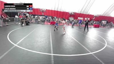 120 lbs 3rd Place Match - Landon Near, NWO vs Lucas Medina, IZZY Style Wrestling