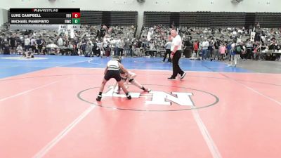 65-B lbs Round Of 16 - Luke Campbell, Bensalem vs Michael Panepinto, Fightin Irish Wrestling Club