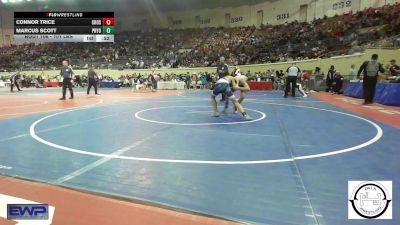 101 lbs Consi Of 64 #2 - Connor Trice, Crossings Christian School vs Marcus Scott, Pryor Tigers Wrestling